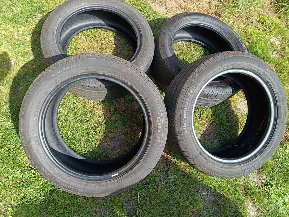 Opony letnie 215/50 R17 4 szt. komplet