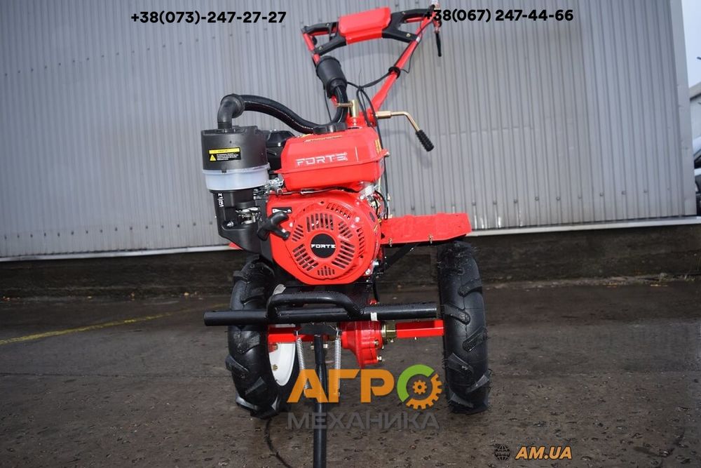 Мотоблок бензиновий FORTE 1050G NEW колеса 10"