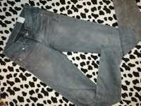 H&M spodnie szare dżinsy zwężane rurki skinny Rozm.25/32 (XS) Nowe!