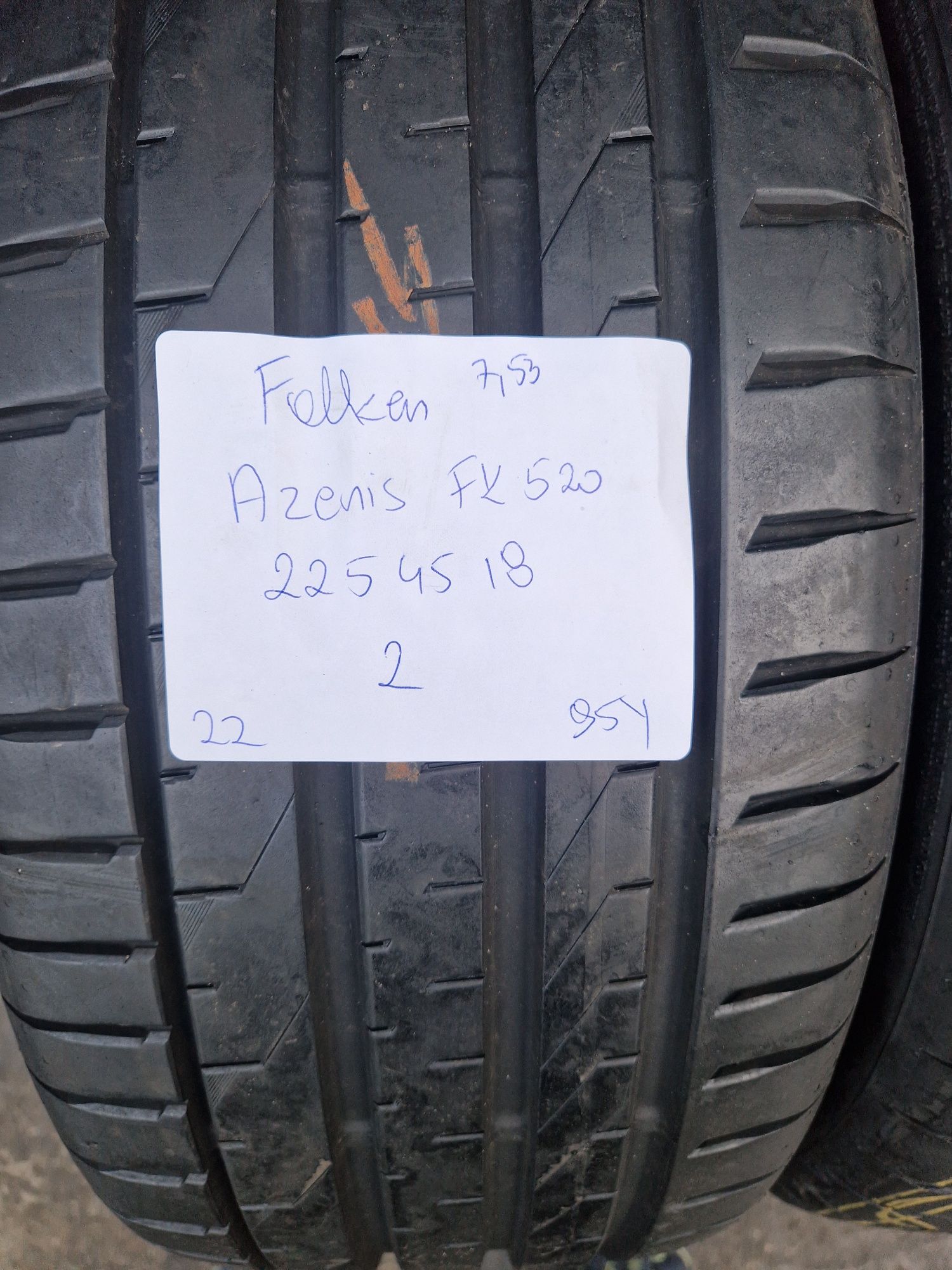 225/45/18 225/45R18 Falken 2022 lato