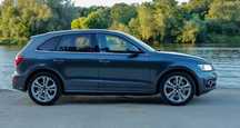 Audi SQ5 Zadbane Audi SQ5, quattro, panorama. 2014 rok