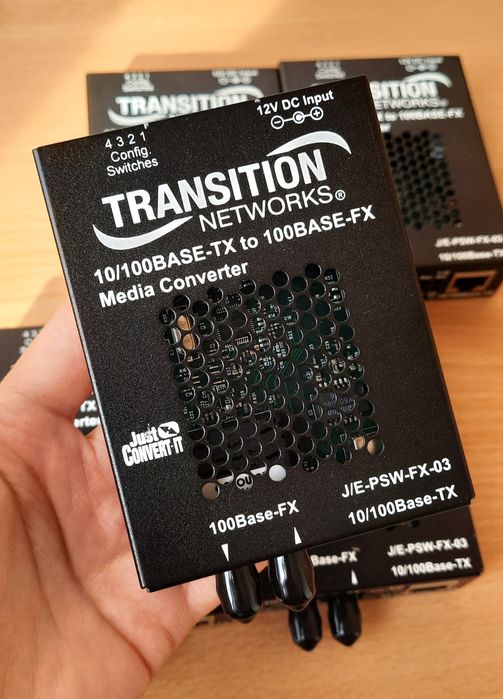 медіаконвертер Transition Networks J/FE-PSW-FX-03 KVM-перемикач