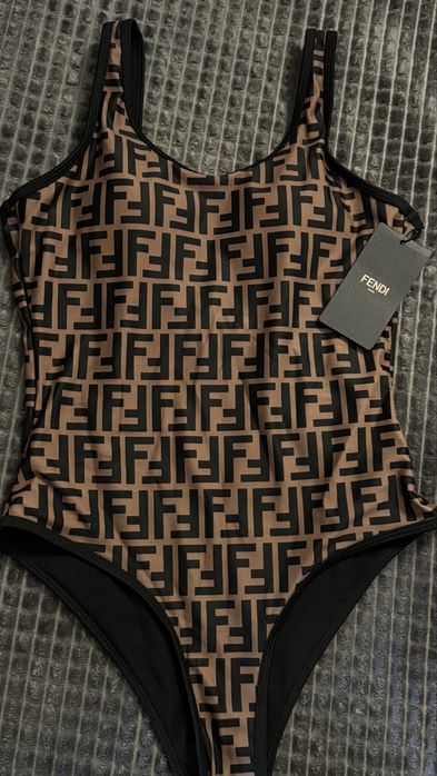Купальник FENDI roma суцільний