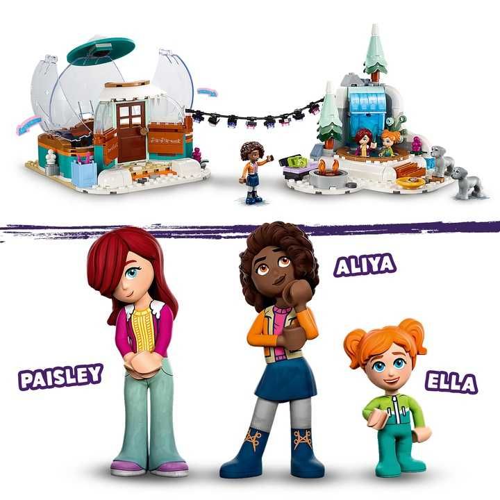 LEGO FRIENDS 41760 ZIMOWA PRZYGODA w igloo zestaw klocki prezent