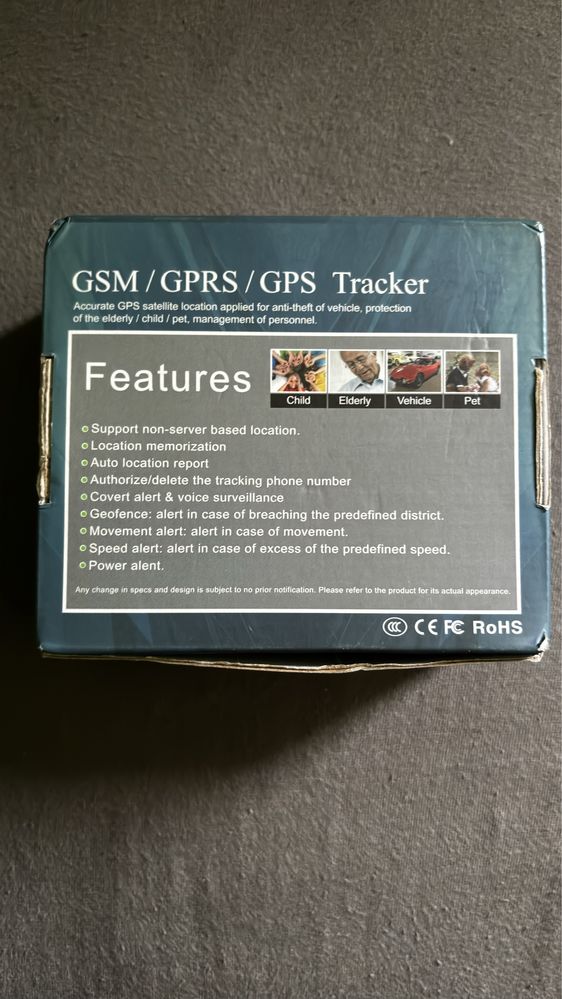 GSM / GPRS / GPS Tracker