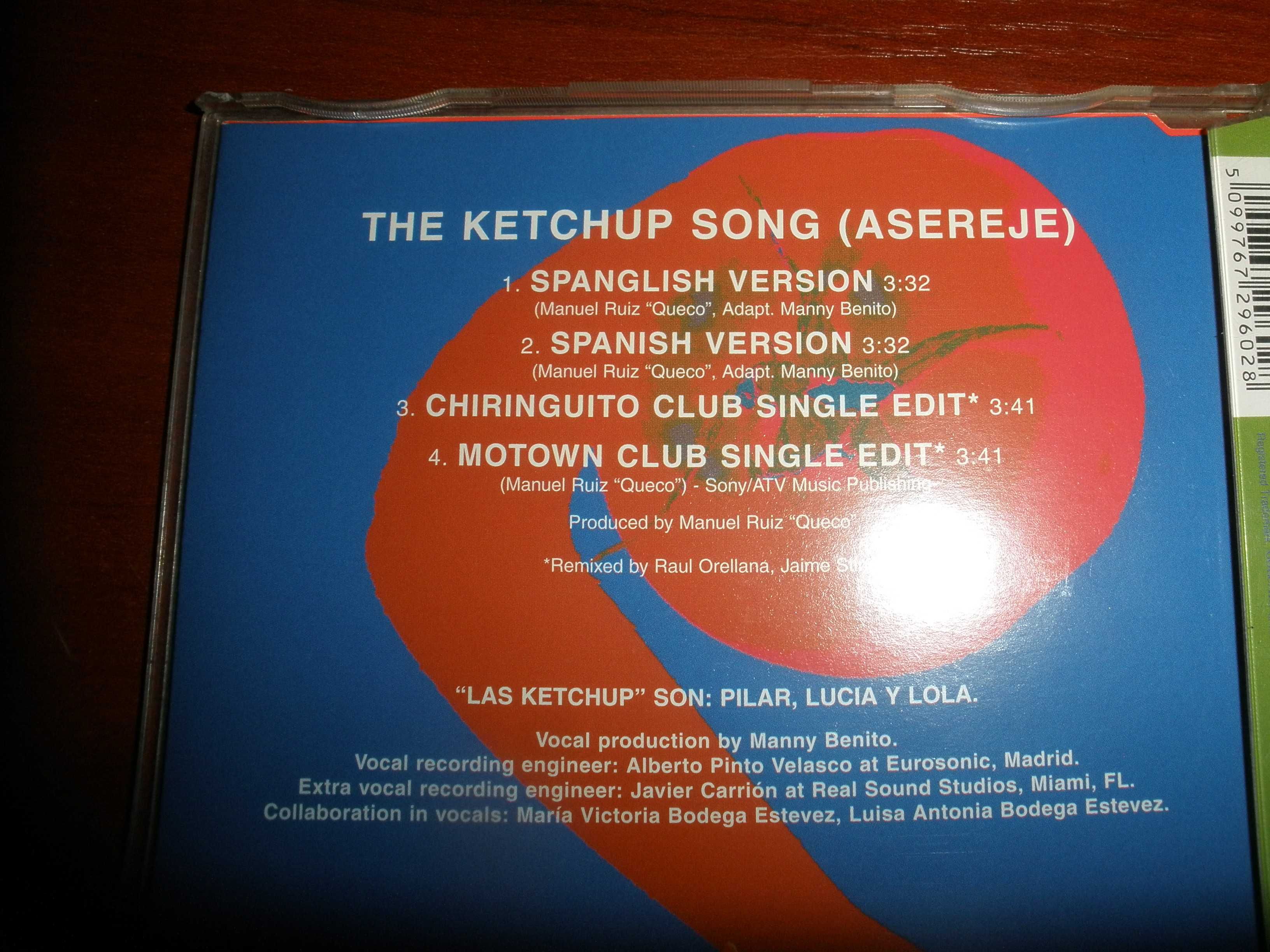 płyta cd Las Ketchup - Asereje - maxisingiel + muzyczny gratis