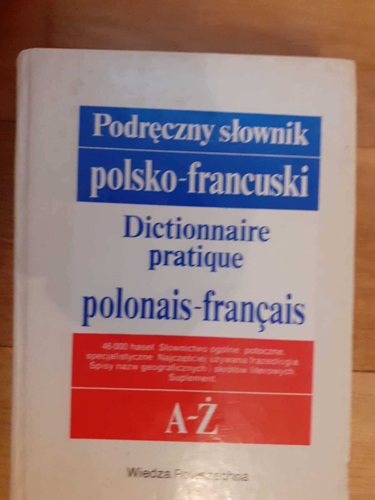 Wielki słownik francusko polski Dixionary M-Z