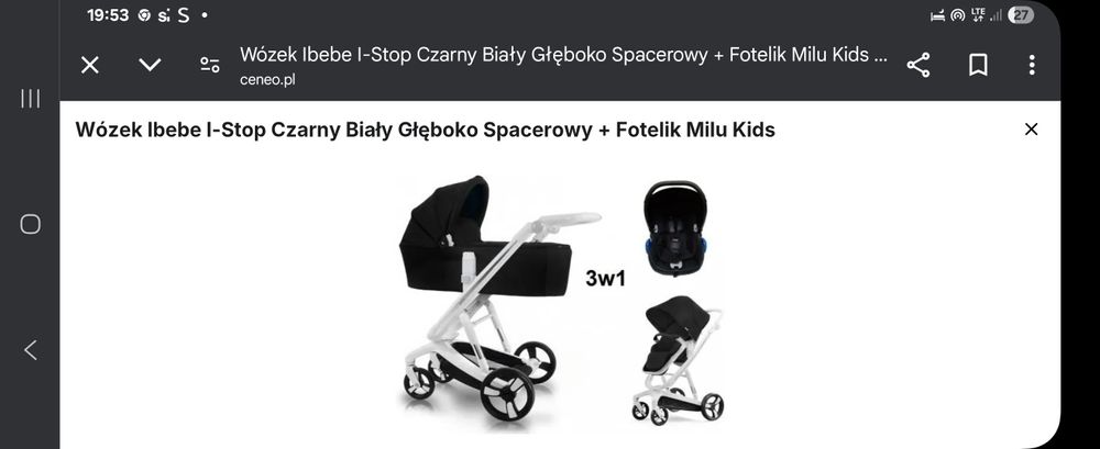 Sprzedam wozek dziecięcy