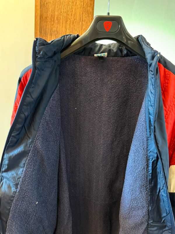Vintage 90s Adidas Bomber Pattern Jacket XL