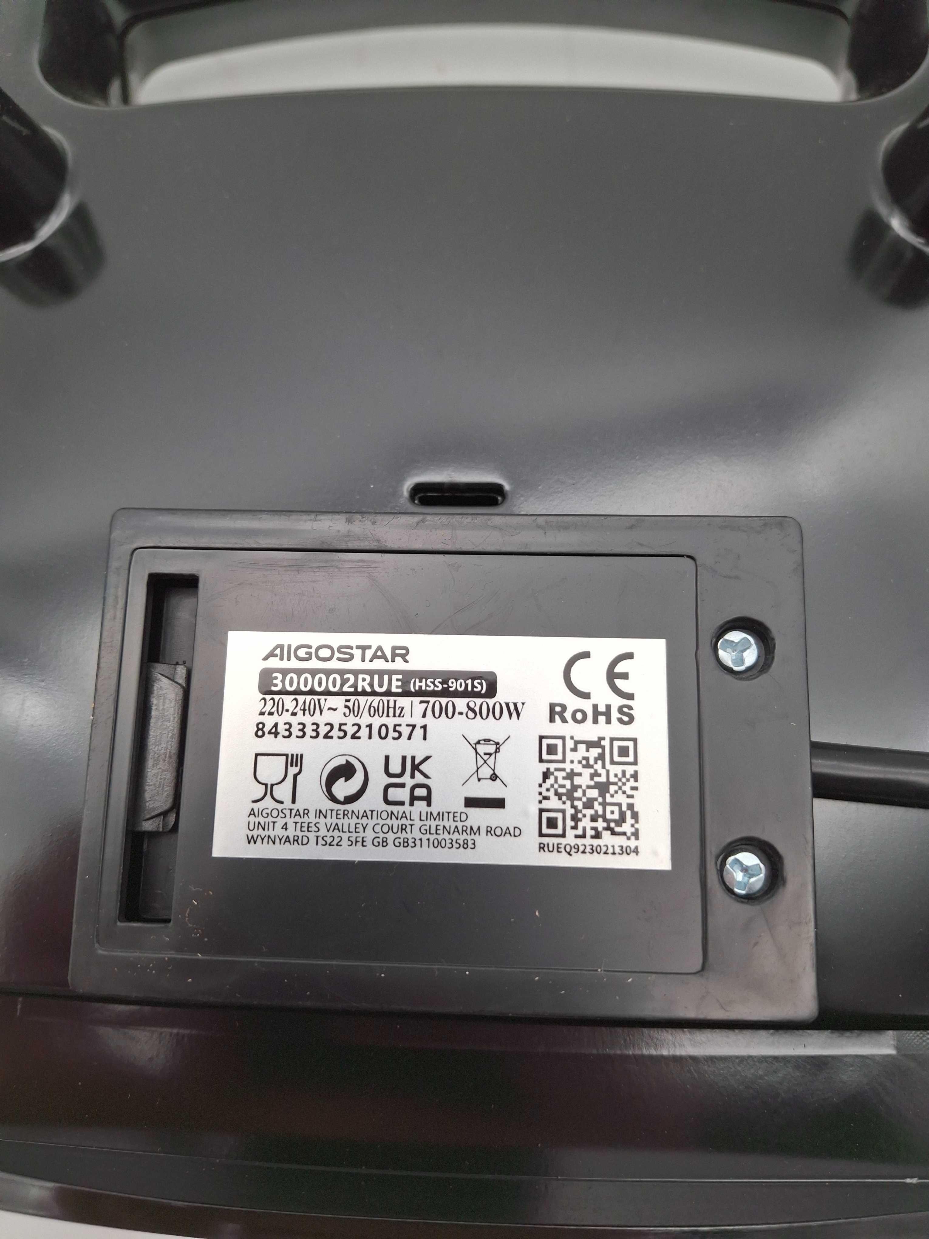 Opiekacz Toster Aigostar Lamo 30RUE 800W JAK NOWY!