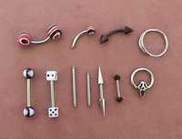 Conjunto de piercings