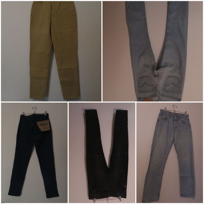 Calças marca LEE,Levis,City jeans,Salsa,kumaxx originais