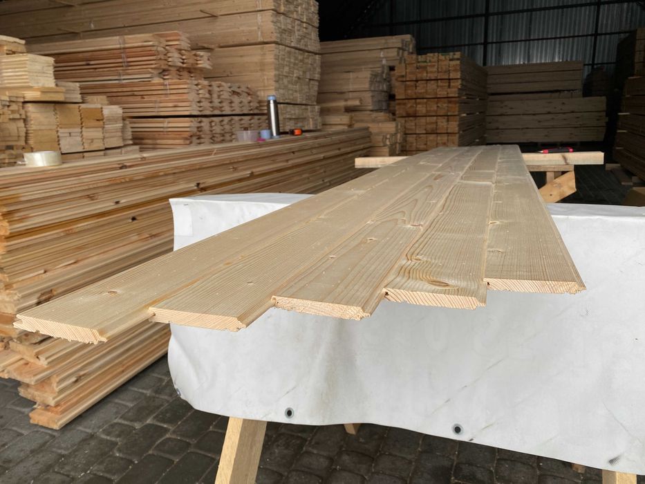 Вагонка Дошка підлоги Фальшбрус Блокхаус Планкен Терасна дошка модрина