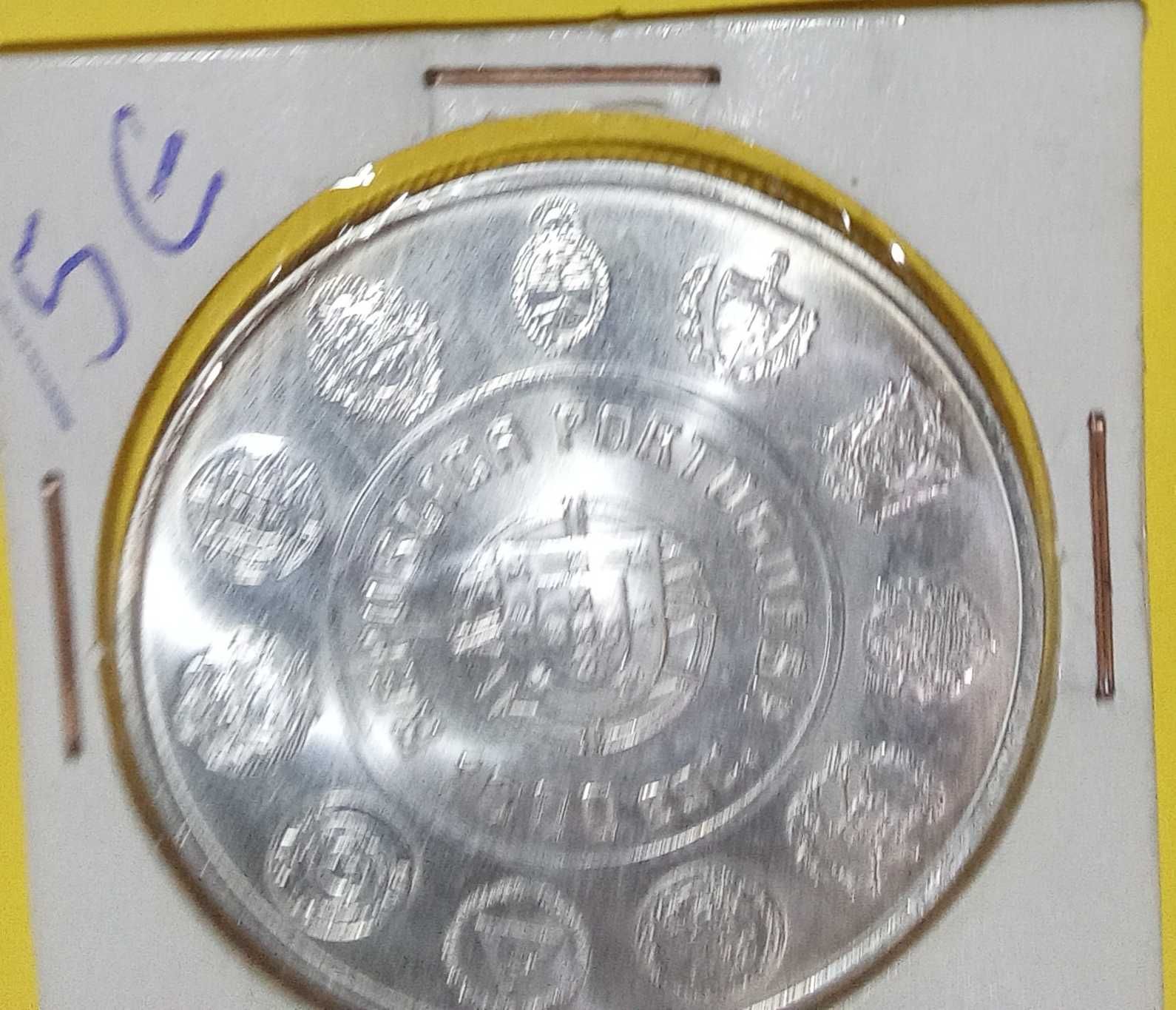 Moeda prata 1000$00 ano 2000,