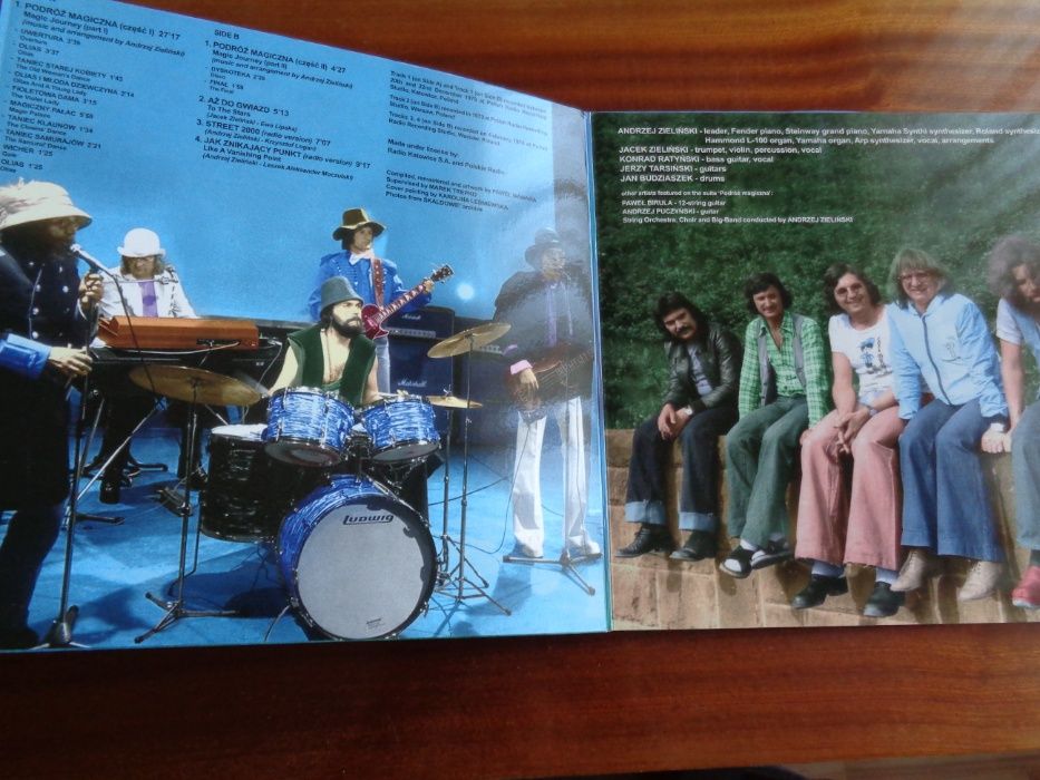 Skaldowie - Podróż magiczna LP blue vinyl, wyd. Kameleon Records