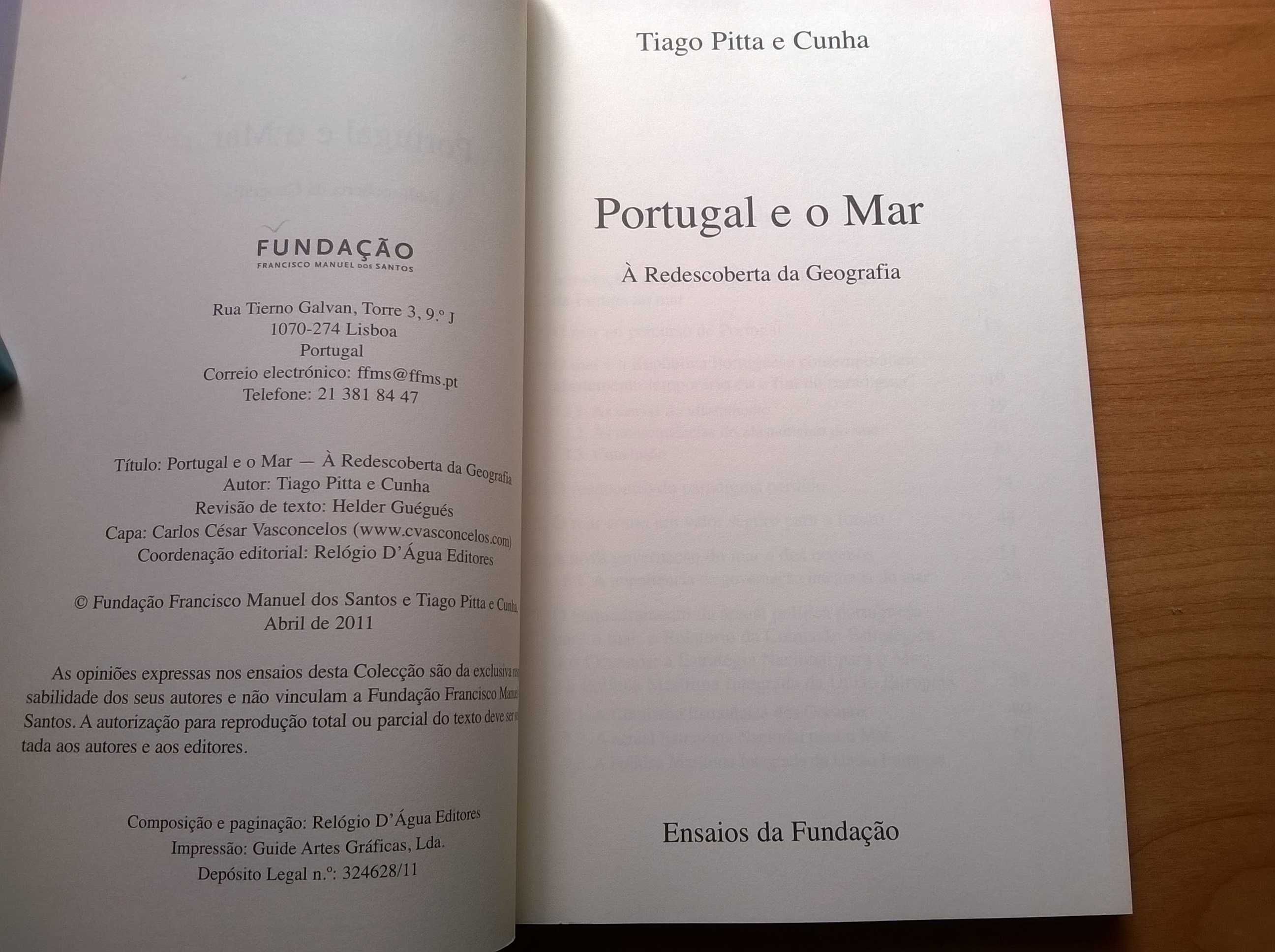 Portugal e o Mar - Tiago Pitta e Cunha