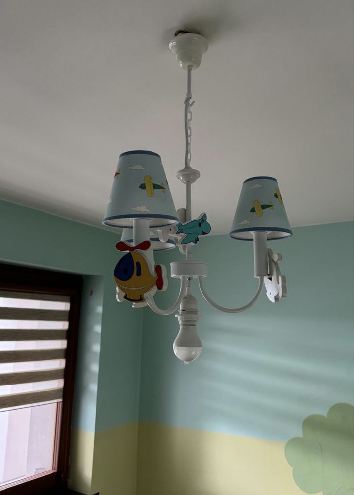 Lampa wisząca samoloty