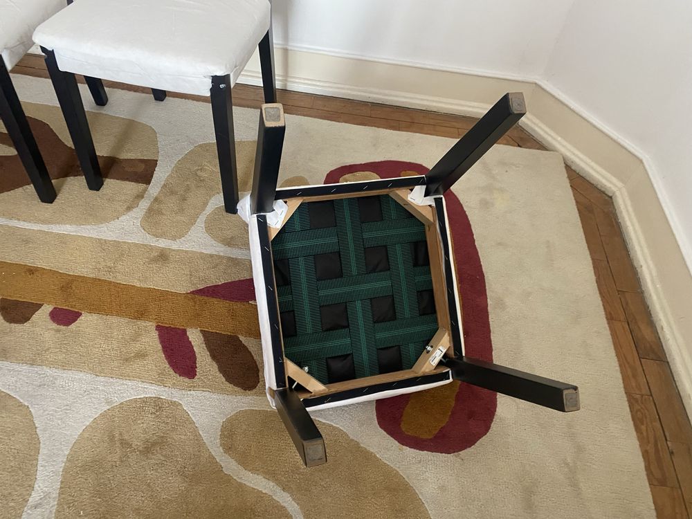 cadeiras ikea com forras são 6
