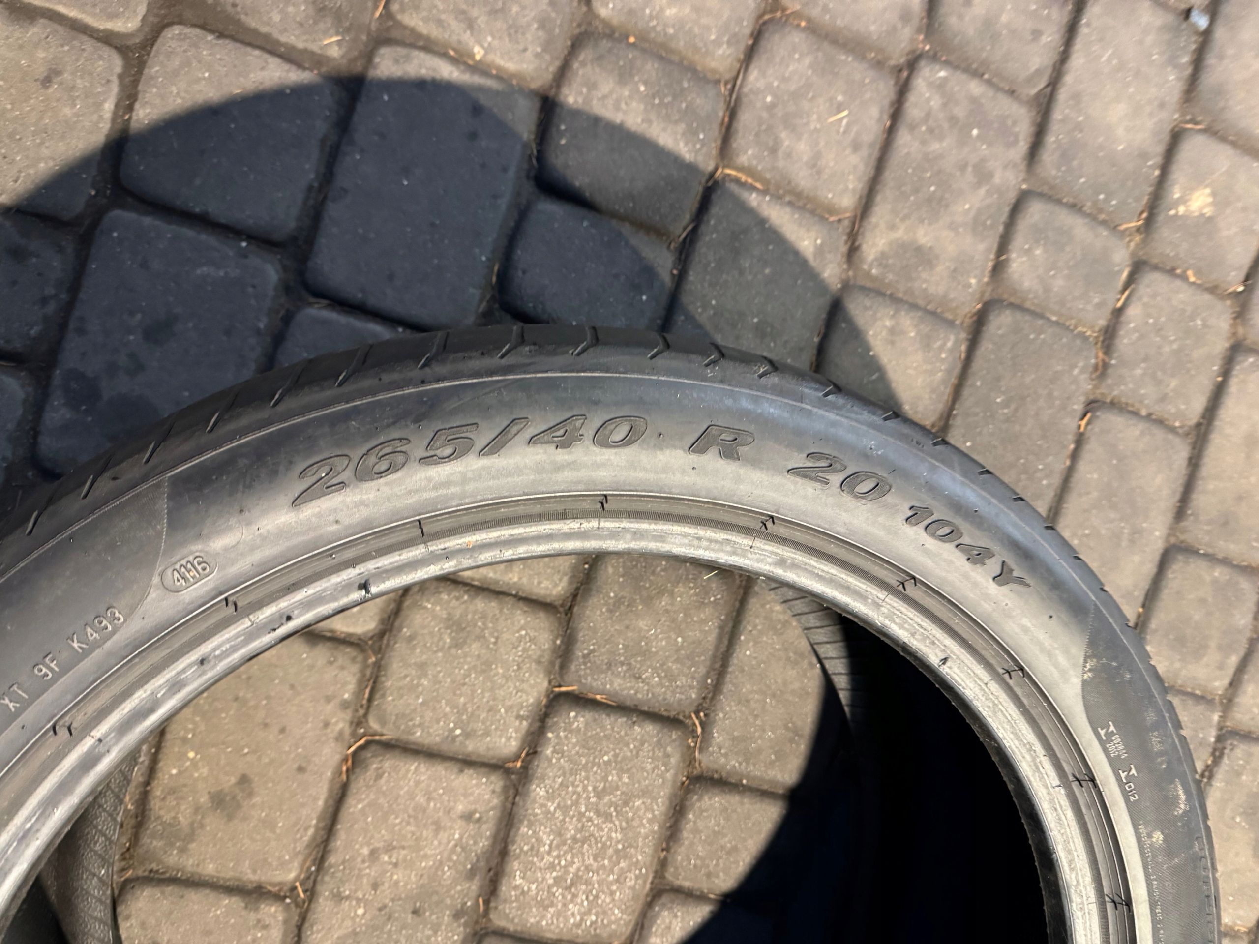 Opony Pirelli P ZERO - 265/40/20