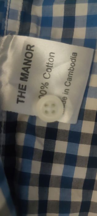 Koszula w kratkę Tha Manor 100% bawełna