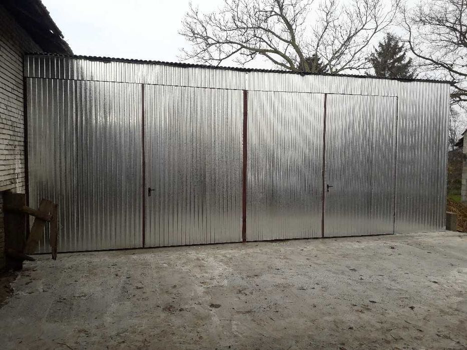 Garaż blaszany Garaże Blaszane -Magazyn Wiata-Hala Stalowa - GRZYWSTAL