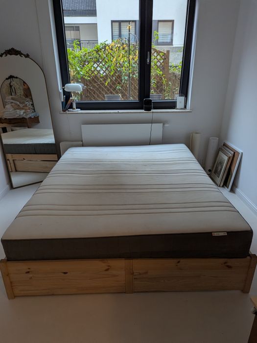 Okazja Materac IKEA 160x200 średnio twardy Hovag