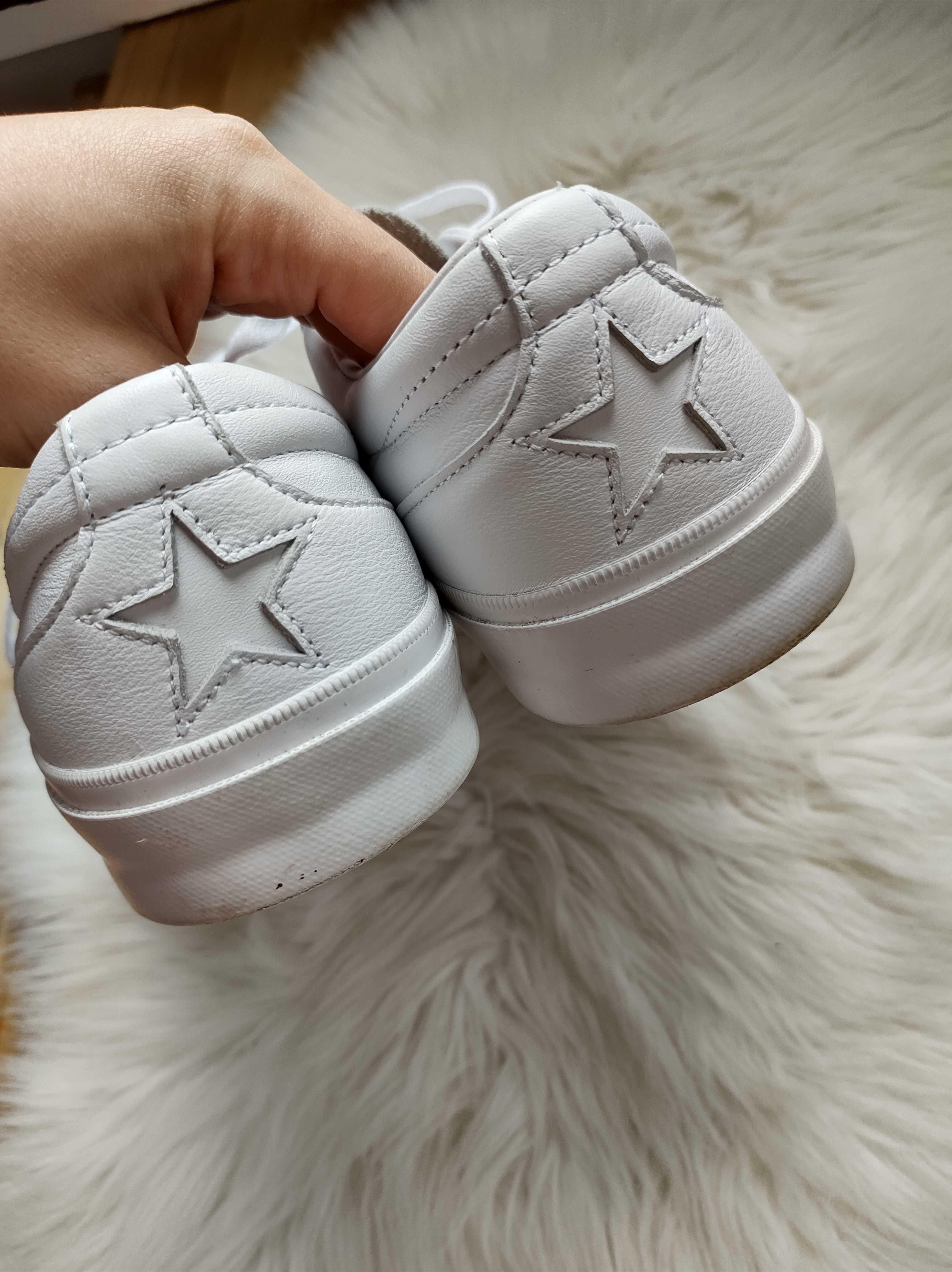 Converse rozmiar 45 skórzane trampki męskie