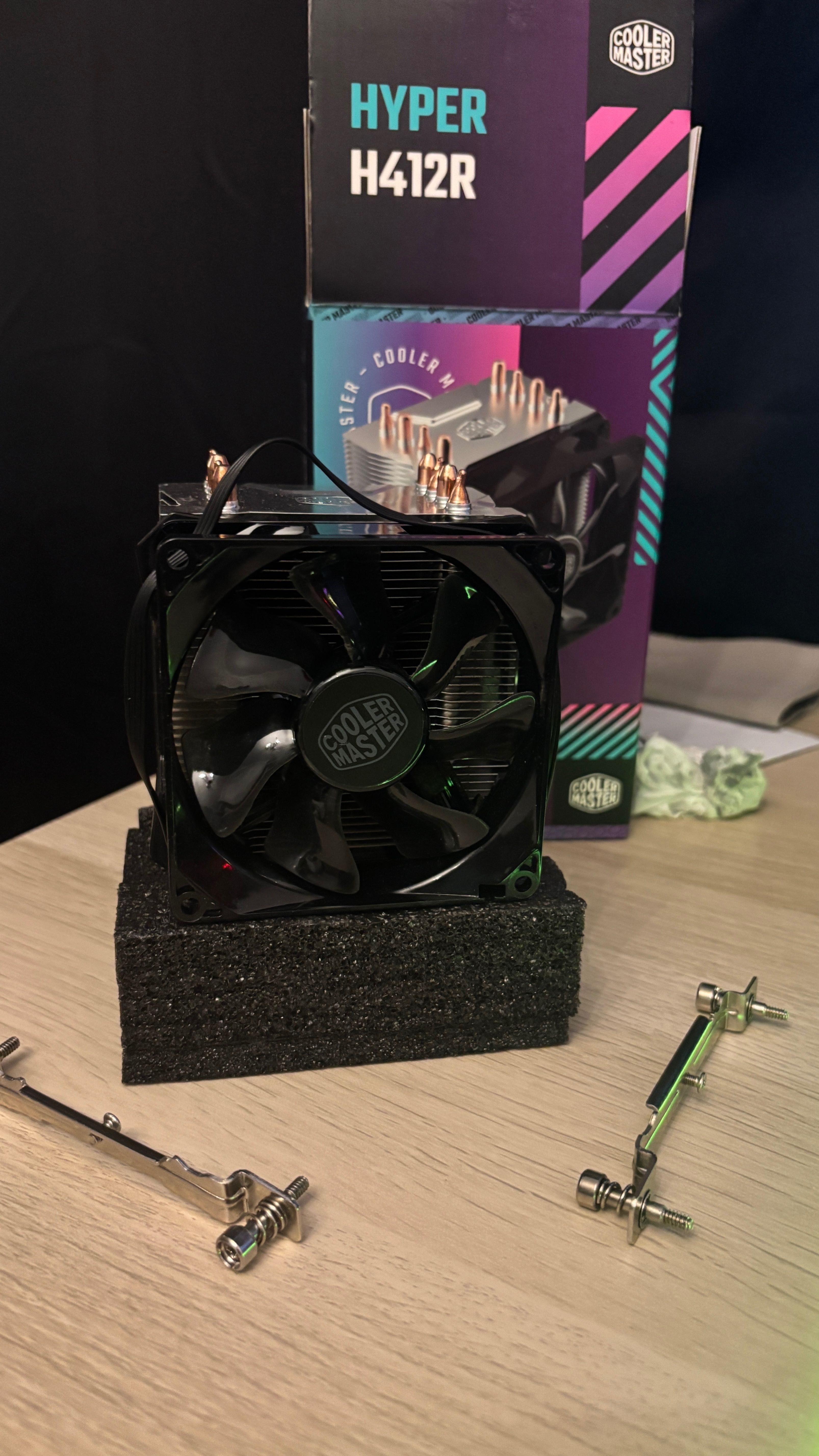 Asus Geforce 3060 RTX + CoolerMaster Hyper H412R