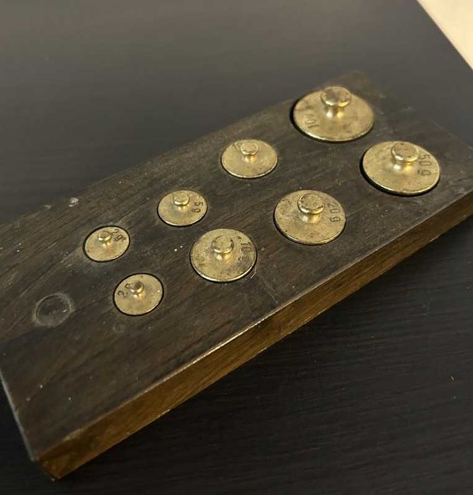 odwazniki do starej wagi recznej