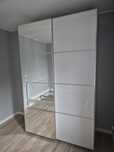 Szafa IKEA PAX 150cm, lustro, drzwi przesuwne
