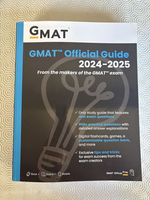 Livro GMAT Official Guide 2024/2025