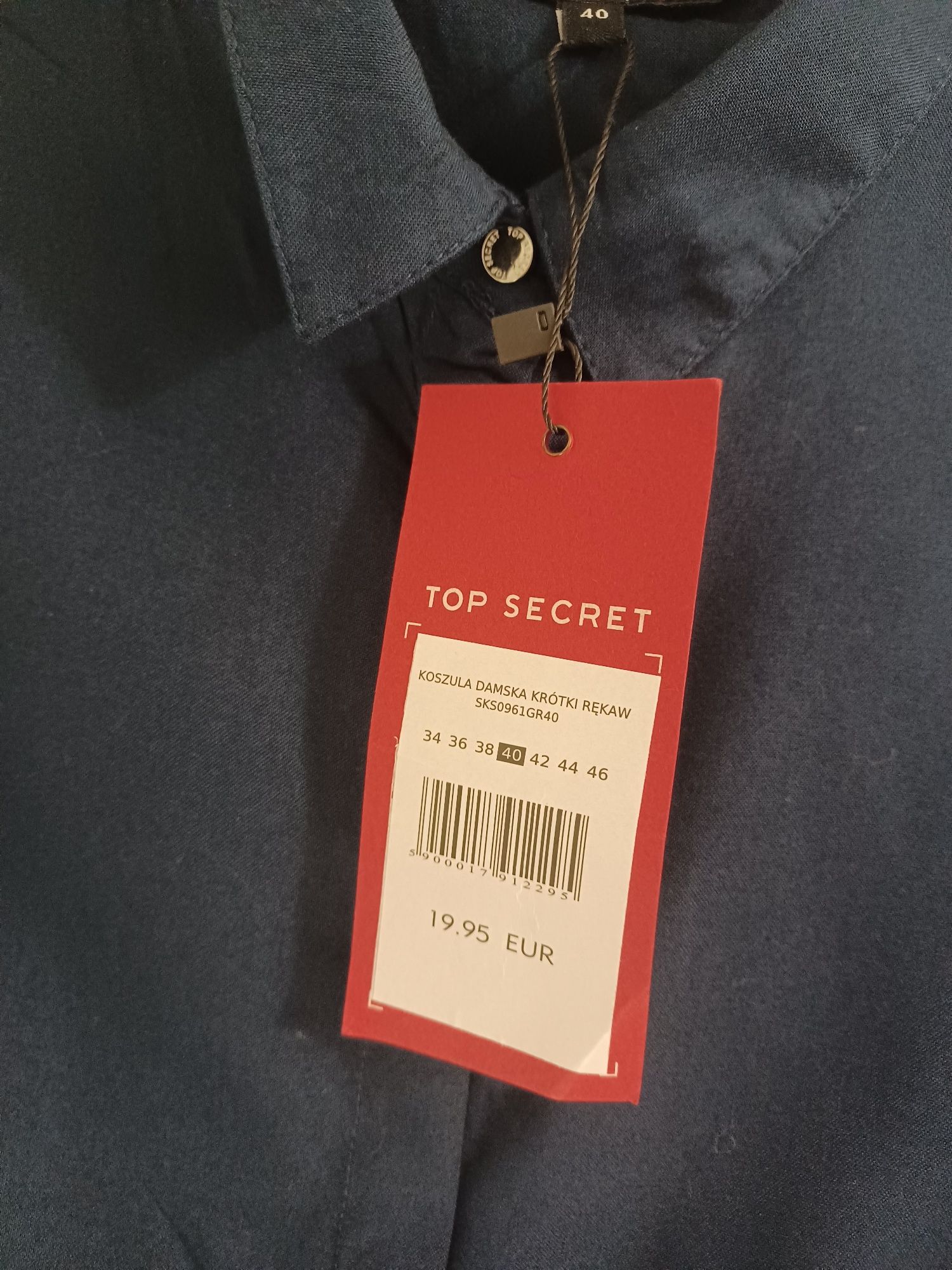 Nowa koszula damska bez rękawów Top Secret 40 38 L M