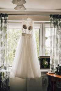 Bajkowa suknia ślubna