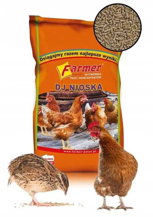 Pasza dla kur niosek GRANULOWANA 25 kg - Hurtownia Pasz - DOWÓZ
