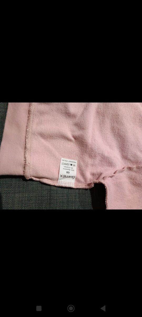 Komplet bluza i spodenki, dres dziewczęcy Gamex r. 68
