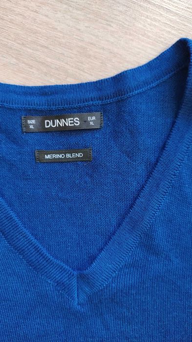 Sweter męski wełna merino Dunnes