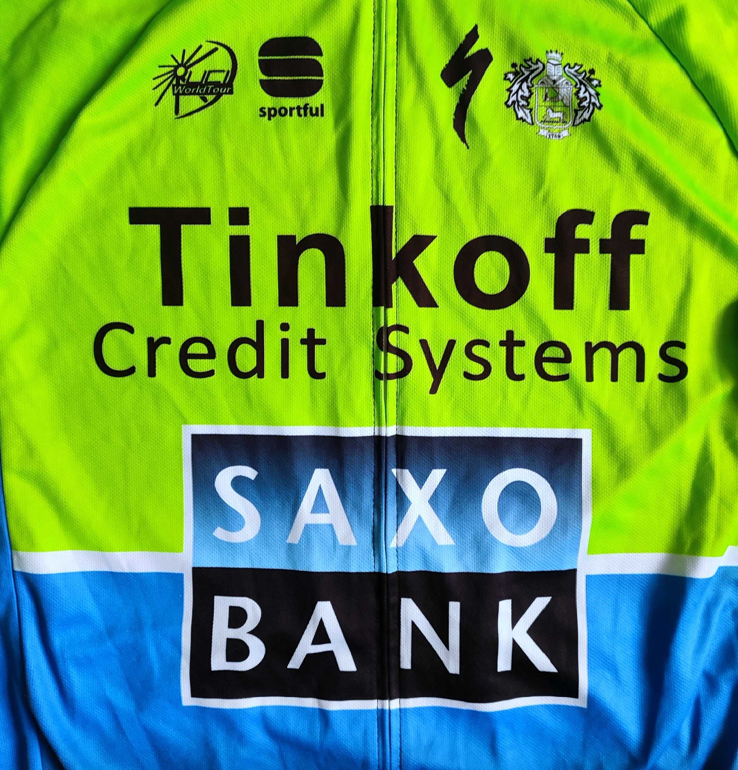 Koszulka SAXO BANK r. XXL