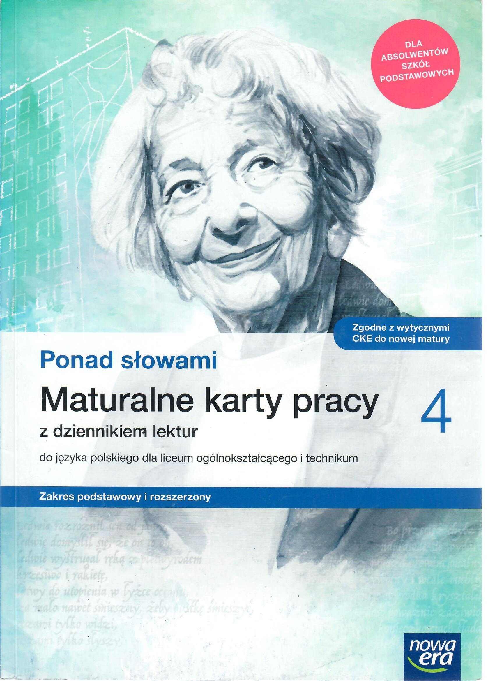 Ponad słowami 4 podręcznik + maturalne karty pracy