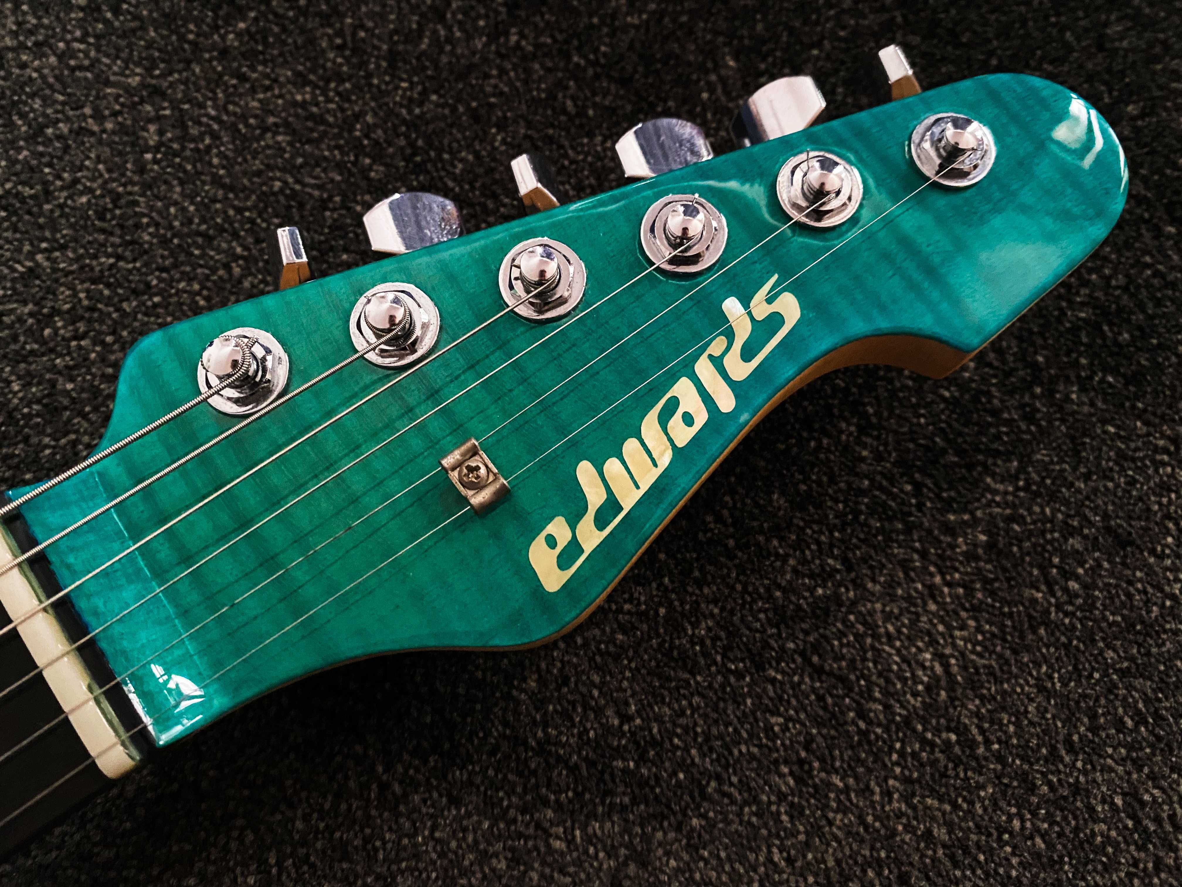 ESP Edwards E-SN-125 Light Aqua + ESP gig bag