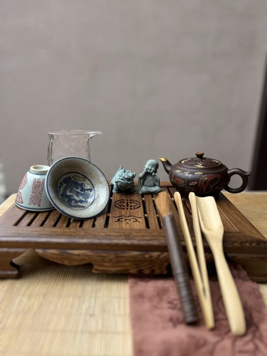 Китайський чайний набір, Ісинський чайник, Пуер, Чабань