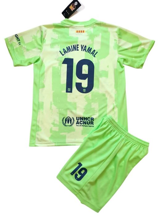 Детская футбольная форма Ламин Ямал 19 Барселона