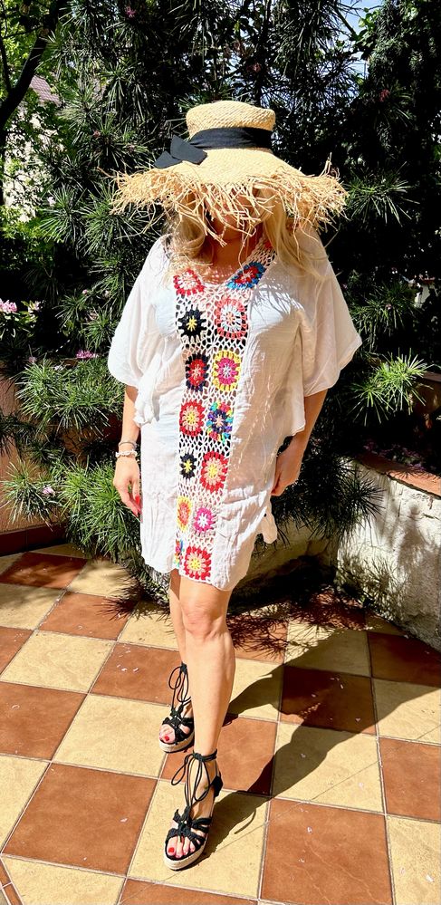 Sukienka szydelkowa w stylu Boho lata hit 2025