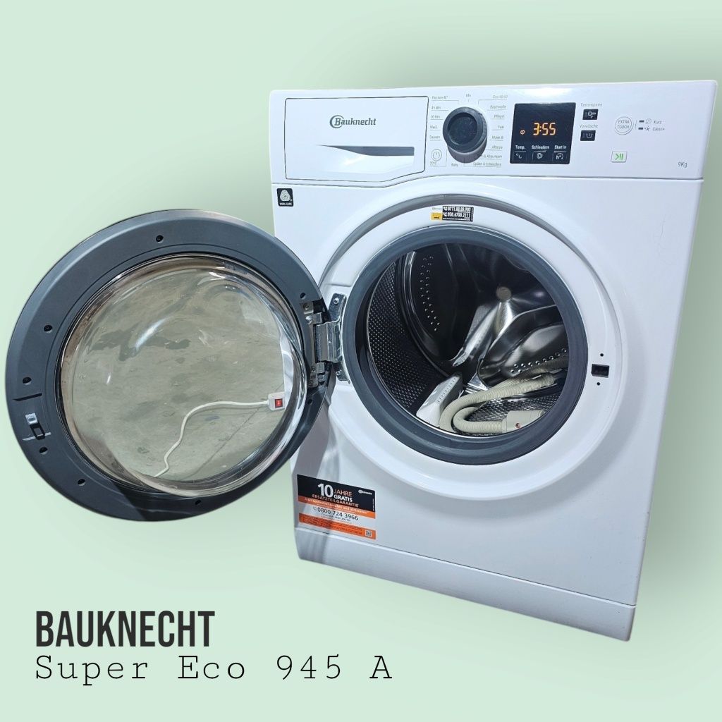 Pralka Bauknecht Super Eco 945 A – 9 kg, SteamRefresh, EcoTech