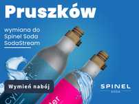 WYMIANA gaz CO2 do SODASTREAM Pruszków Różowe QC Niebieskie Spinelsoda
