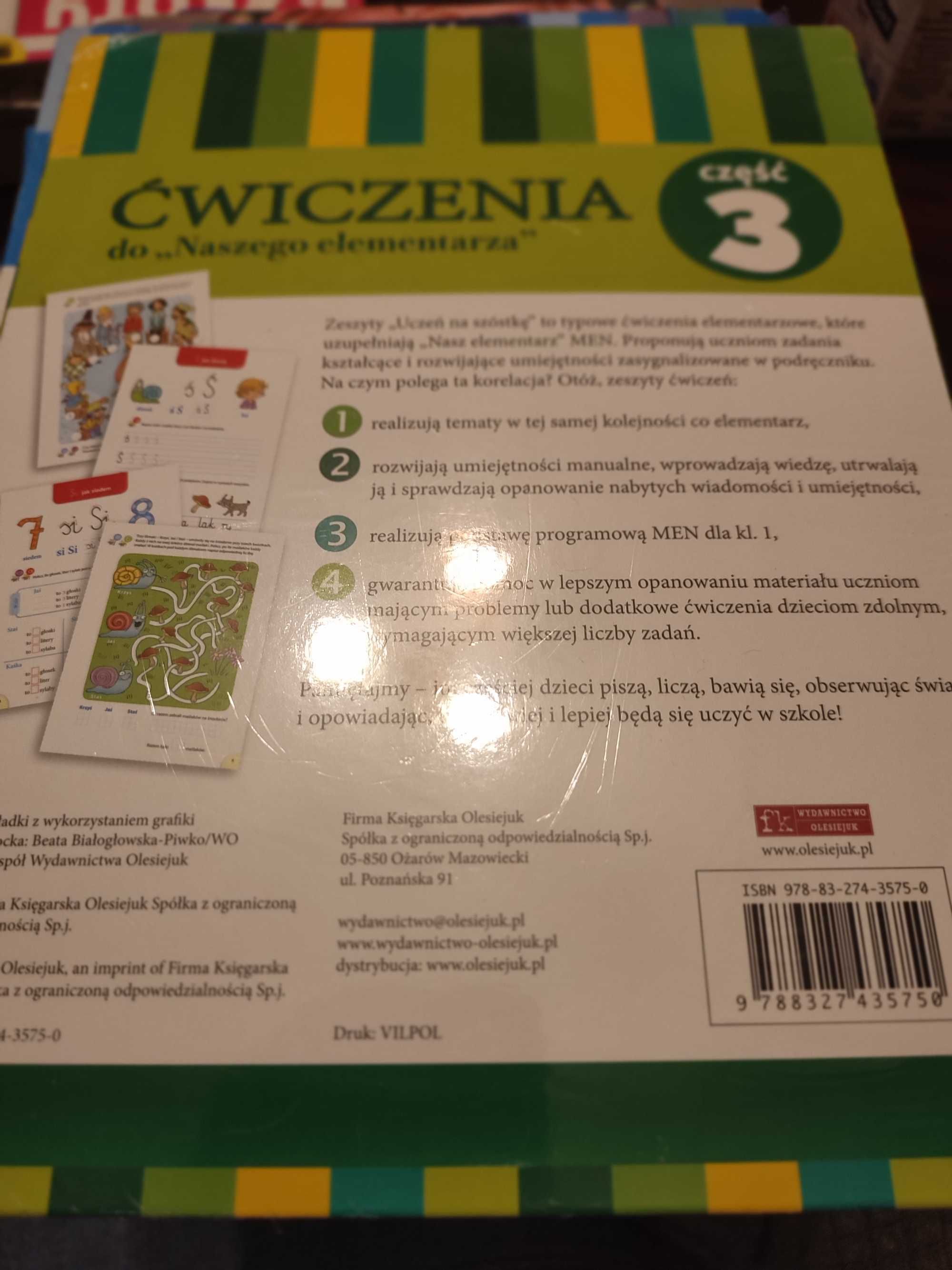 Nowe ćwiczenia do Naszego elementarza