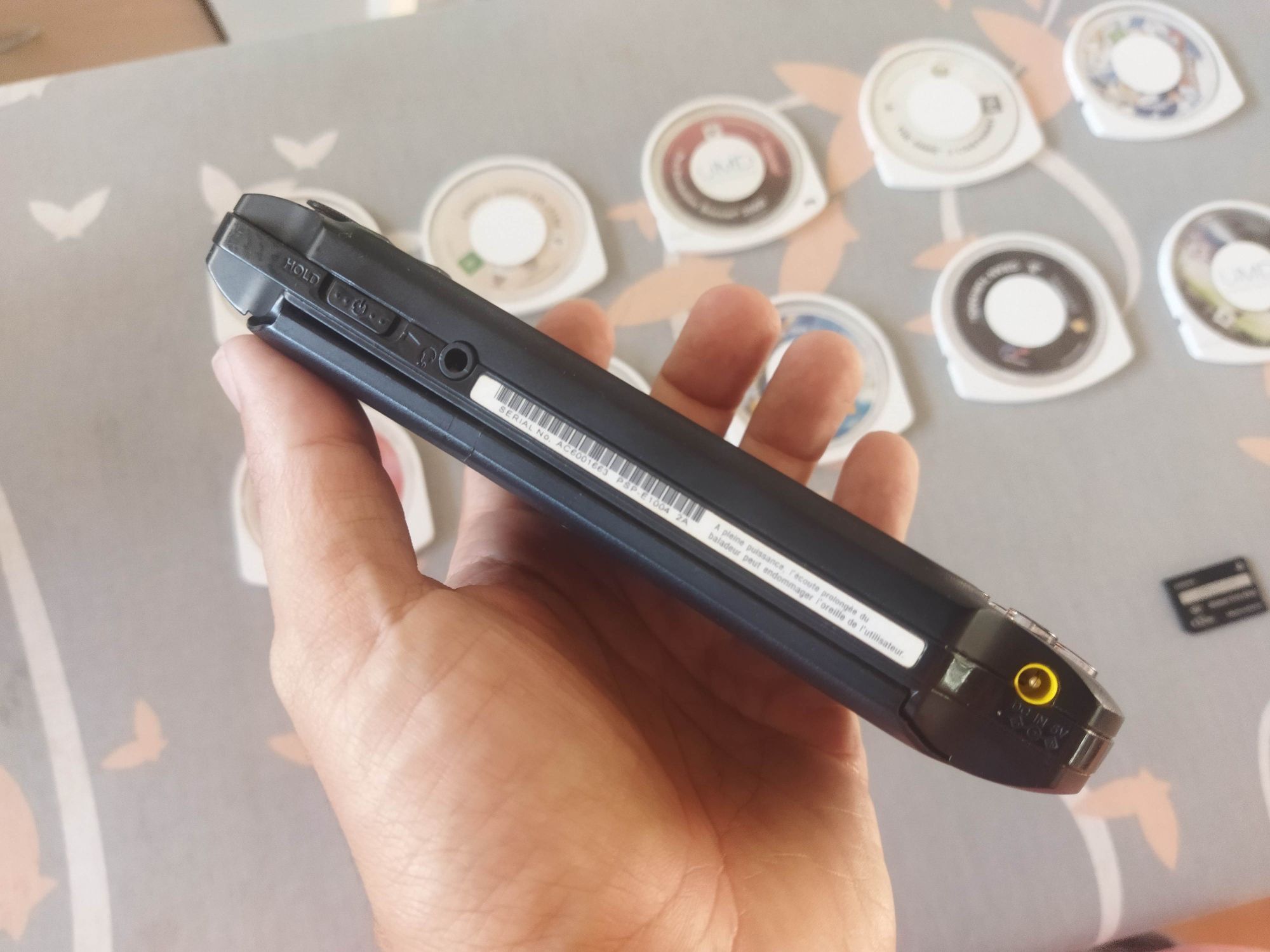Consola Sony PSP PlayStation portable E1004 Street defeito + 10 jogos