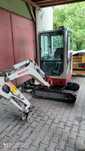 Minikoparka Takeuchi TB 216 uszkodzony silnik