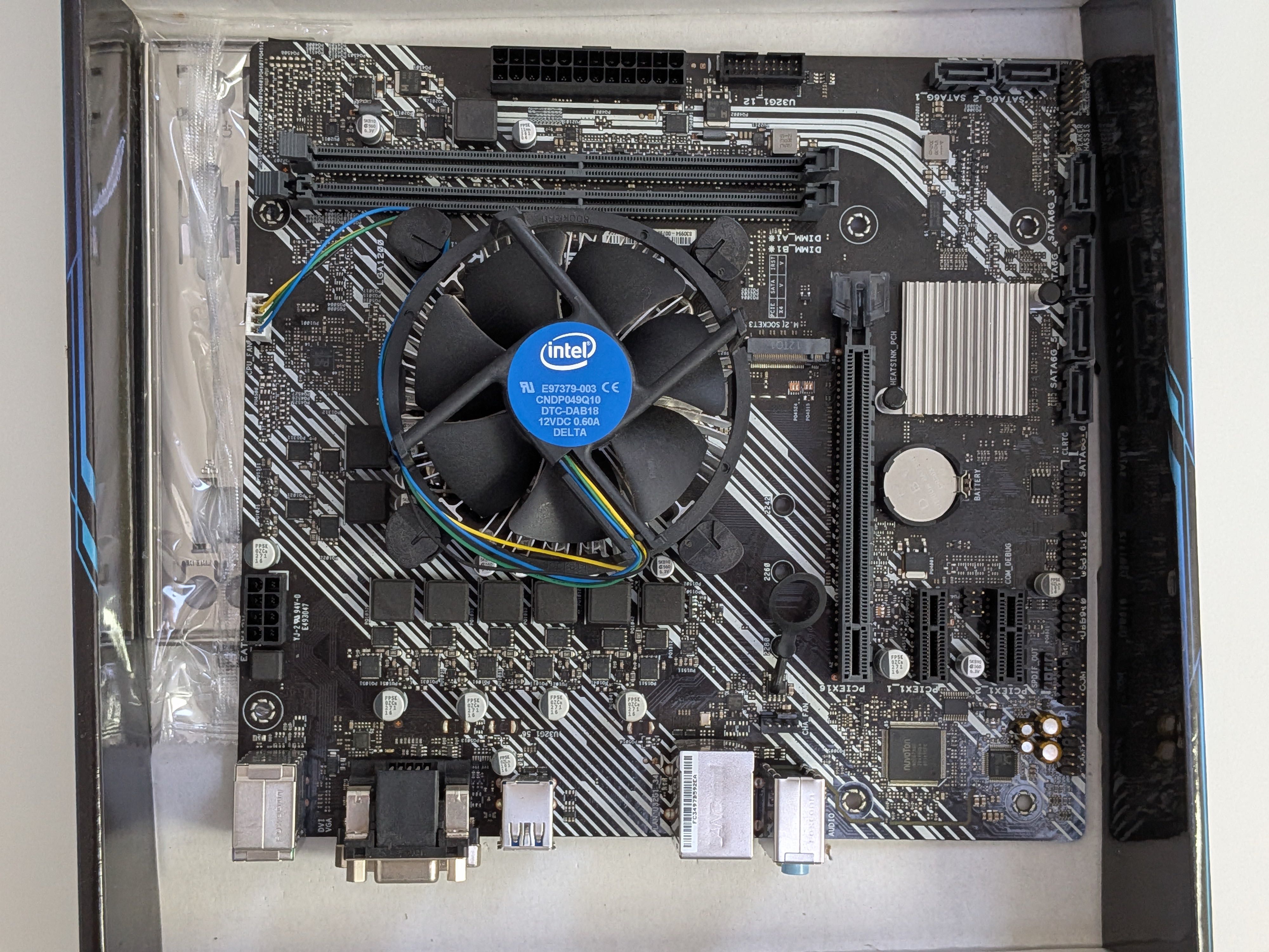 Материнська плата Asus PRIME B460M-K LGA1200 B460 PCIE 3.0 2*DDR4