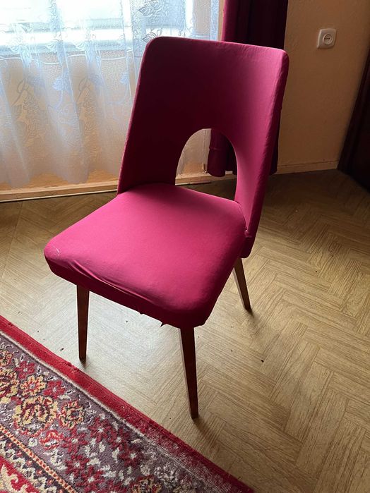 PRL zestaw BFM 1020B Lejkowski Leśniewski stół krzesła komoda szafa