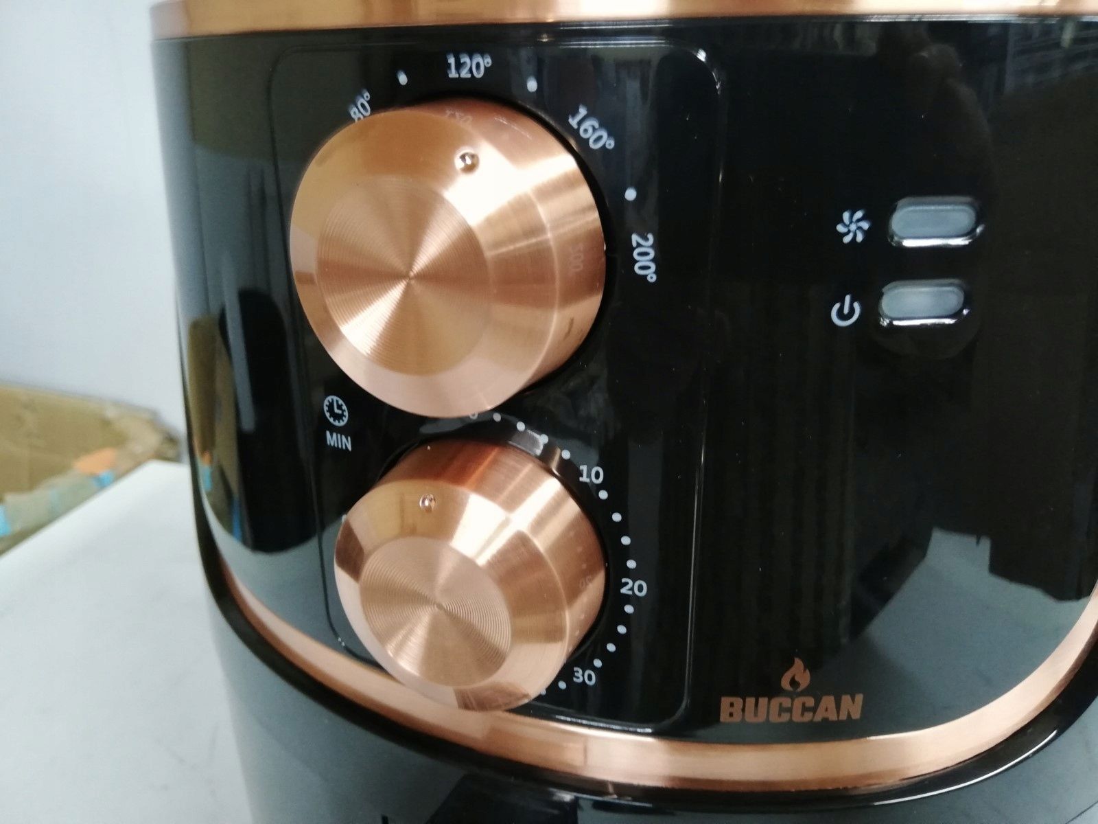 Buccan - Frytownica Airfryer Xxl 6,2L Różowe Złoto